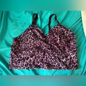 Torrid unlined lace crop bralette NWT